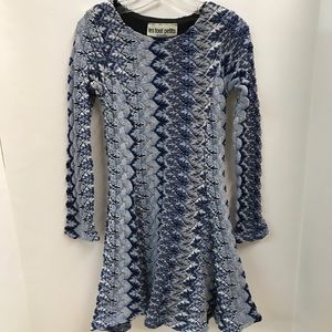 Long Sleeve Fit and Flare Dress